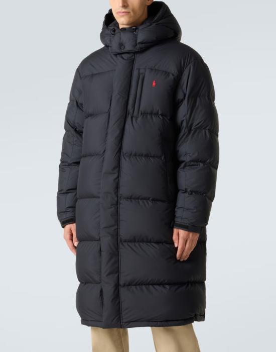 26FW 폴로 랄프로렌 포니 자수 롱 패딩 710P01338002 Black - POLO RALPH LAUREN