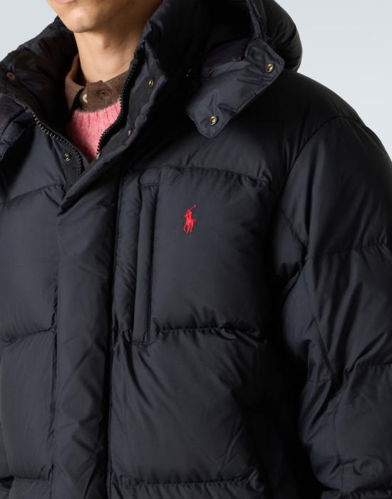 26FW 폴로 랄프로렌 포니 자수 롱 패딩 710P01338002 Black - POLO RALPH LAUREN