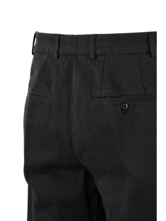 25FW 돈답 스트레이트 팬츠 블랙 제임스 스트레이트 레그 코듀로이 - DONDUP