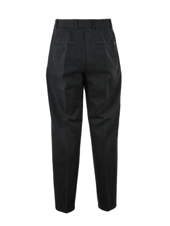 25FW 돈답 스트레이트 팬츠 블랙 제임스 스트레이트 레그 코듀로이 - DONDUP