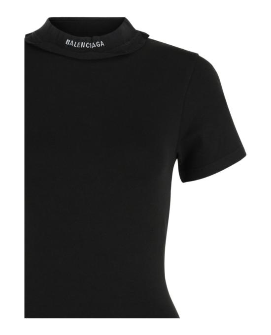  발렌시아가 미디 원피스 739030 TOVR9 1055 00974 S Black - BALENCIAGA