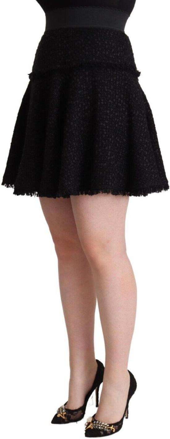 26FW 돌체앤가바나 숏 스커트 9069614203166 BLACK - DOLCE & GABBANA