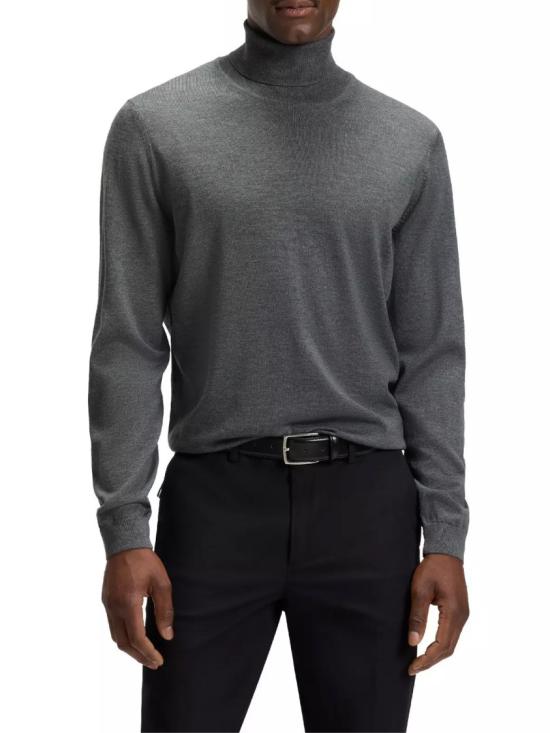26FW 휴고보스 니트웨어 50468232030 Grey - HUGO BOSS
