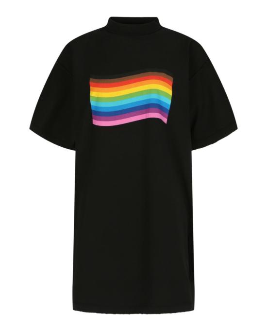  발렌시아가 탑 787358 TQVP5 1083 00944 1 Black