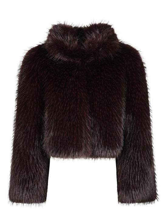 26FW 핑코 무스탕 107789 A3OB Burgundy