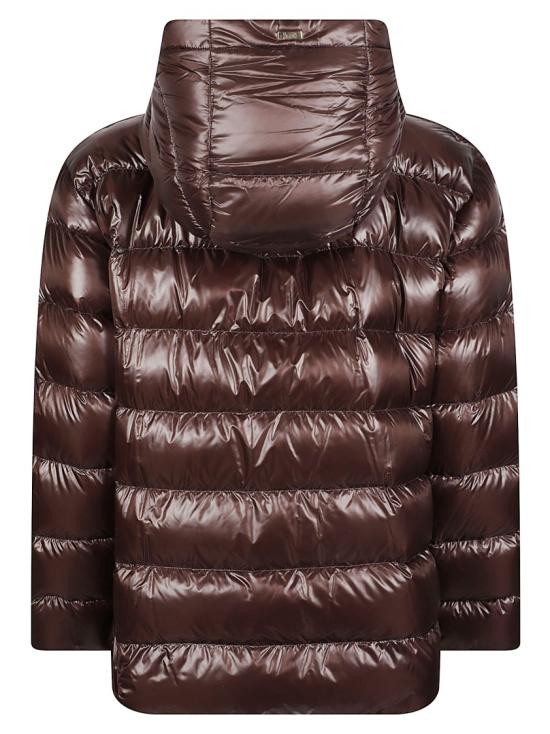 26FW 에르노 밍크 퍼 이펙트 파카 재킷 밍크 퍼 이펙트 파카 재킷 PI002312D 12017Z Brown - HERNO