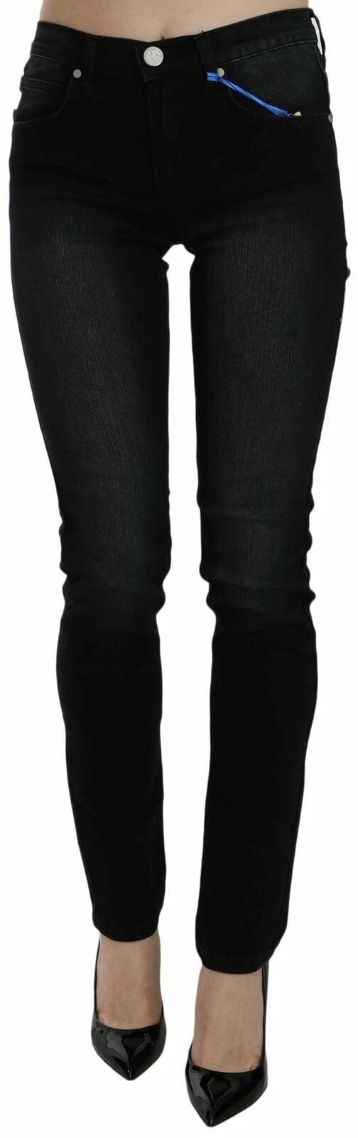 26FW 베르사체 데님 팬츠 9926649446686 BLACK