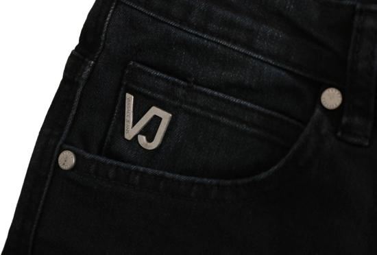 26FW 베르사체 데님 팬츠 9926649446686 BLACK - VERSACE