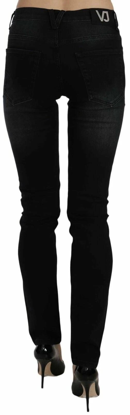 26FW 베르사체 데님 팬츠 9926649446686 BLACK - VERSACE