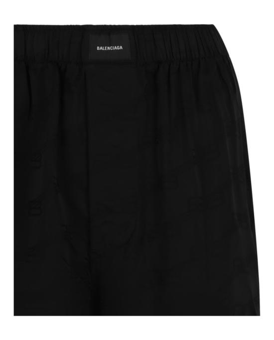  발렌시아가 숏팬츠 671664 TMO68 1000 00002 34 Black - BALENCIAGA