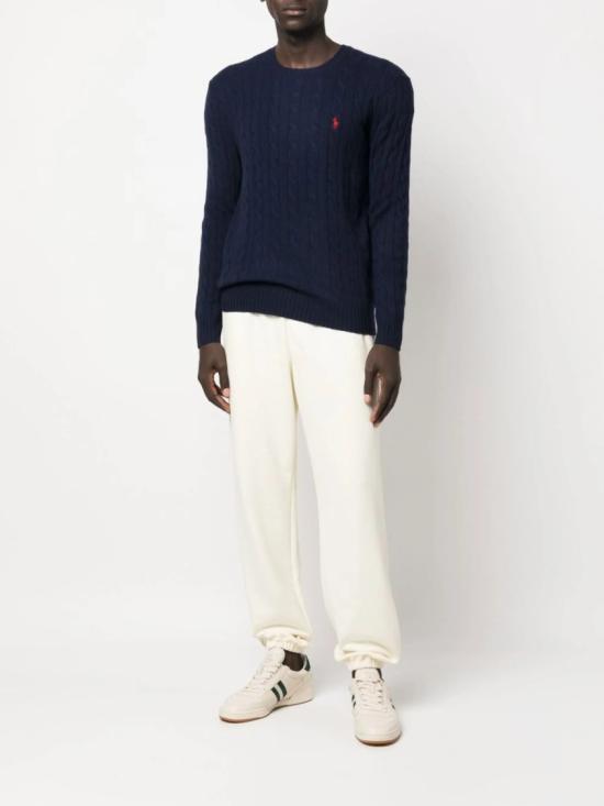  폴로 랄프로렌 케이블 니트 스웨터 710 876762 Black - POLO RALPH LAUREN