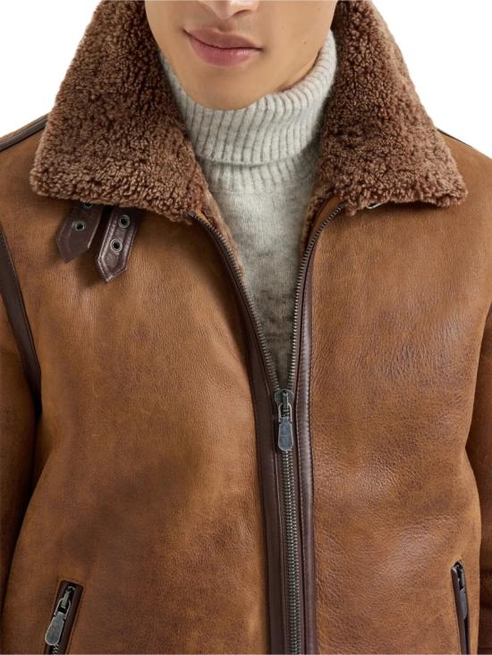 26FW 브루넬로 쿠치넬리 자켓 MPMTR2093 Brown - BRUNELLO CUCINELLI