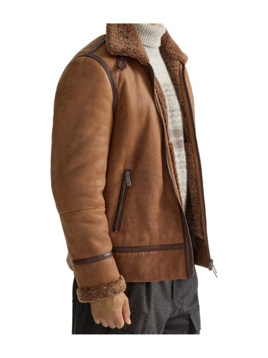 26FW 브루넬로 쿠치넬리 자켓 MPMTR2093 Brown - BRUNELLO CUCINELLI