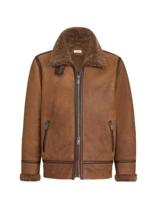 26FW 브루넬로 쿠치넬리 자켓 MPMTR2093 Brown