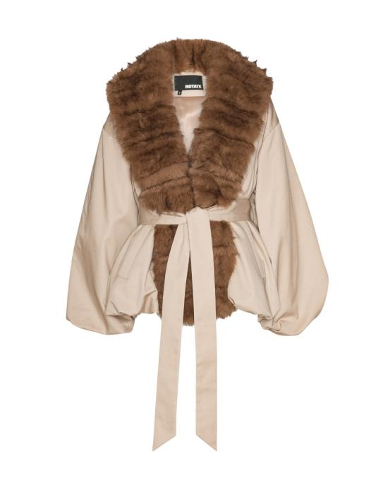 26FW 로테이트 무스탕 5446534 Neutrals