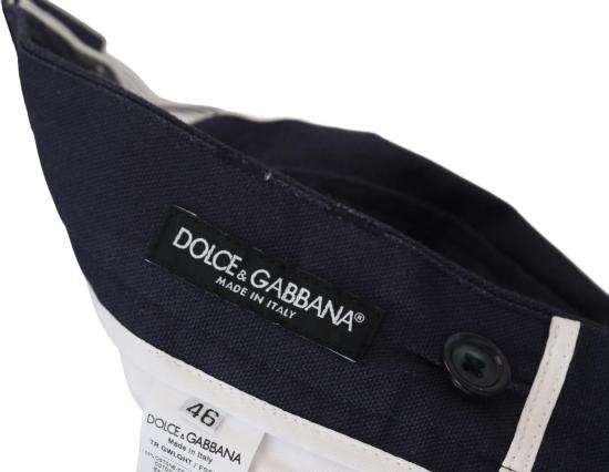26FW 돌체앤가바나 치노 팬츠 9668505141534 WHITE - DOLCE & GABBANA