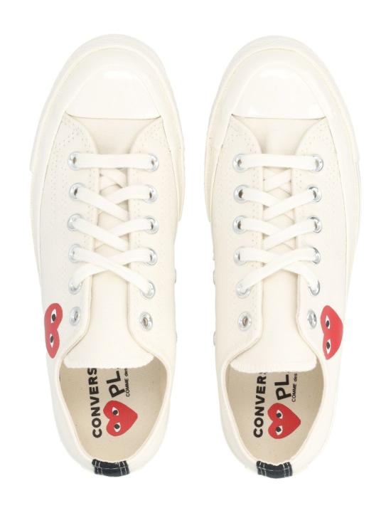 26FW 꼼데가르송 플레이 X 컨버스 척 70 로우 스니커즈 AZK1280012 Neutrals - COMME DES GARCONS PLAY CONVERSE