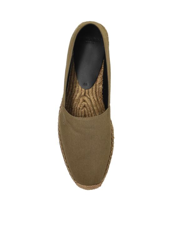 26SS 생로랑 코튼 캔버스 에스파드리유 818117AADNX3302 Brown - SAINT LAURENT