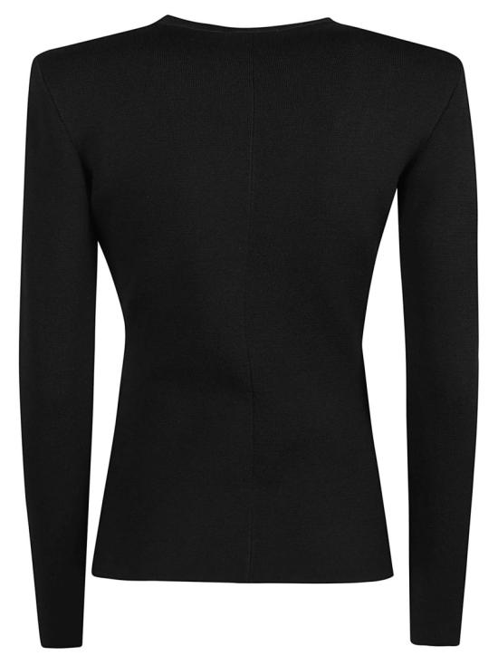 26FW 엘리자베타프랜치 가디건 MK68B66E2 Black - ELISABETTA FRANCHI