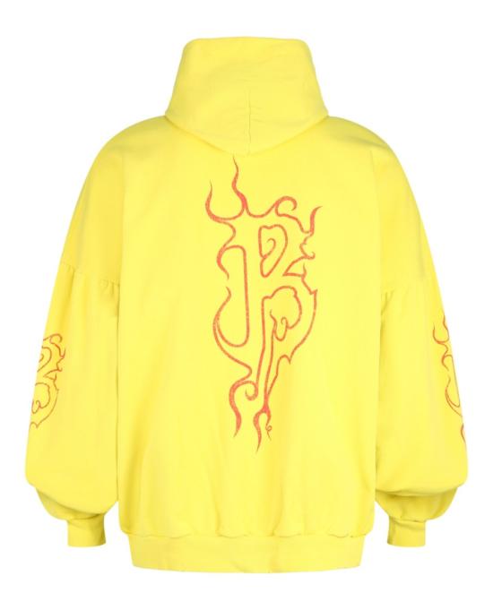  발렌시아가 탑 761458 TPVN7 7175 91807 1 Yellow - BALENCIAGA