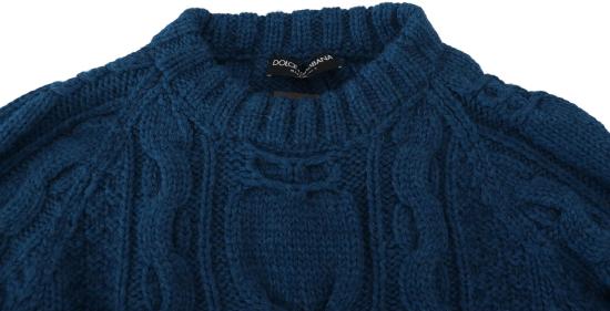26FW 돌체앤가바나 니트웨어 47989467906334 BLUE - DOLCE & GABBANA