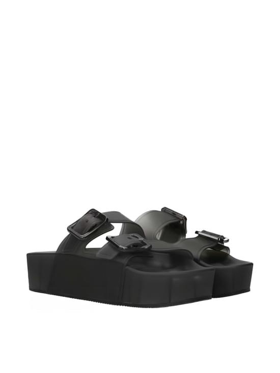 26SS 발렌시아가 마요르카 플랫폼 샌들 656938W2DZ11000 Black - BALENCIAGA