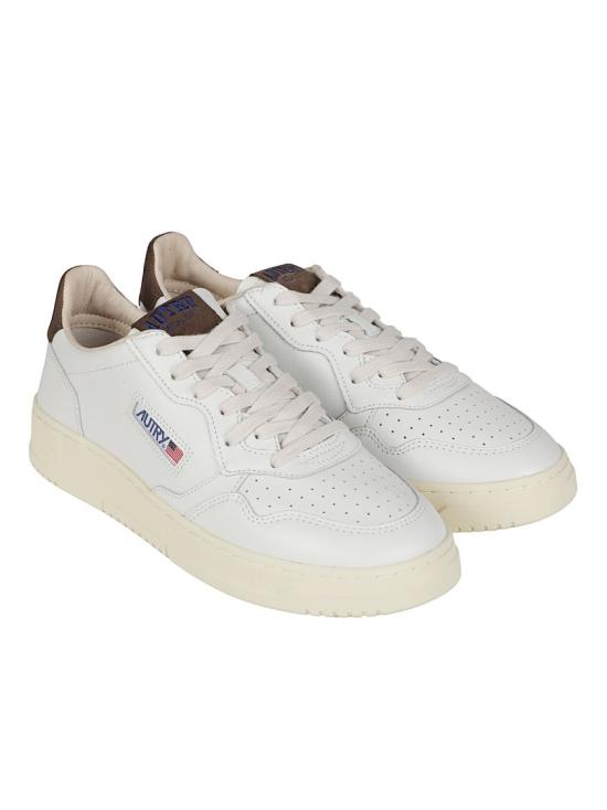 26FW 오트리 메달리스트 로우 스니커즈 AULM HJ03 White - AUTRY