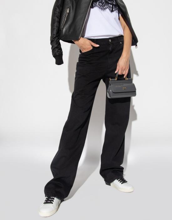 26SS 돌체앤가바나 카프스킨 포르토피노 빈티지 스니커즈 CK2203AM78089662 White - DOLCE & GABBANA