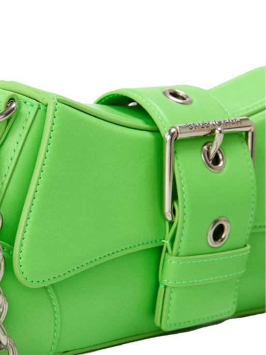 26SS 발렌시아가 린지 스몰 숄더백 701141210B63817 Green - BALENCIAGA