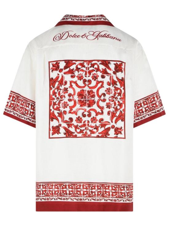26FW 돌체앤가바나 반팔 셔츠 G5JH9T HI135 IP5DQ White - DOLCE & GABBANA