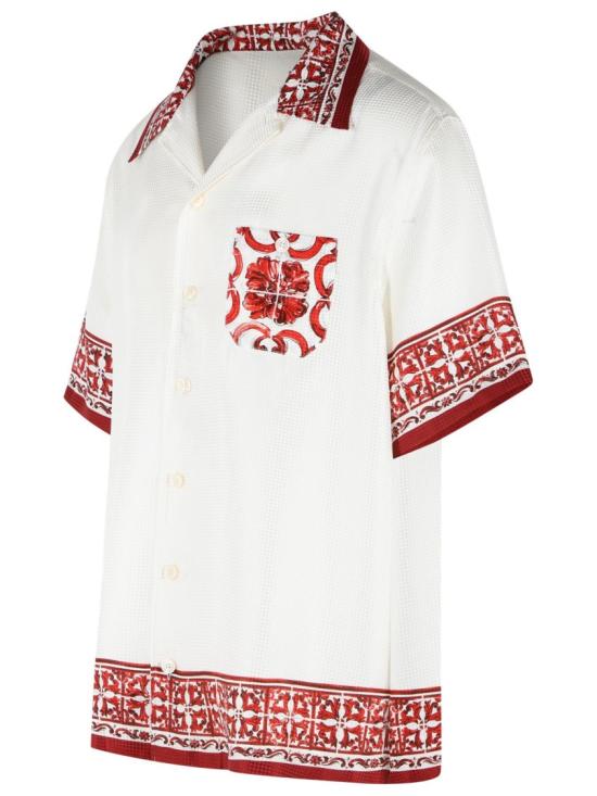 26FW 돌체앤가바나 반팔 셔츠 G5JH9T HI135 IP5DQ White - DOLCE & GABBANA