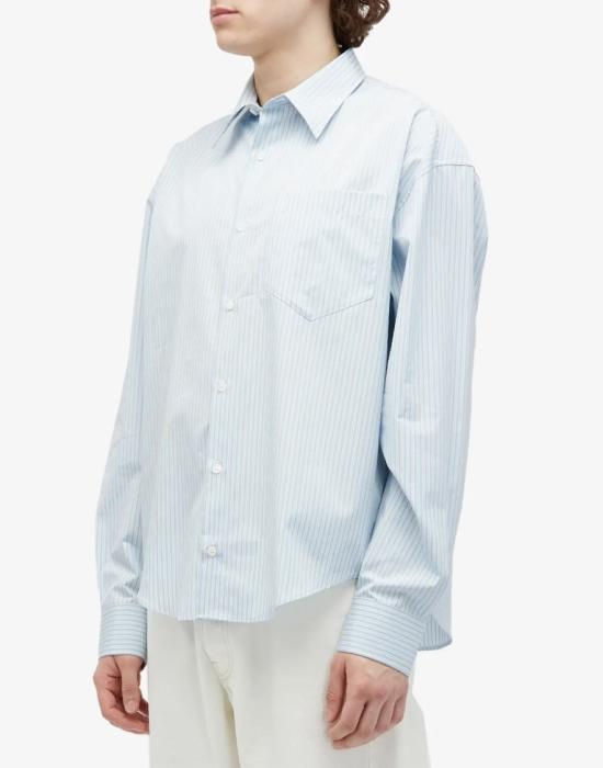26SS 아미 긴팔 셔츠 USH116CO00664841 White - AMI