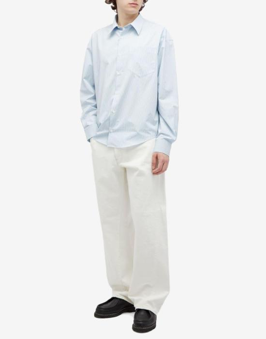 26SS 아미 긴팔 셔츠 USH116CO00664841 White - AMI