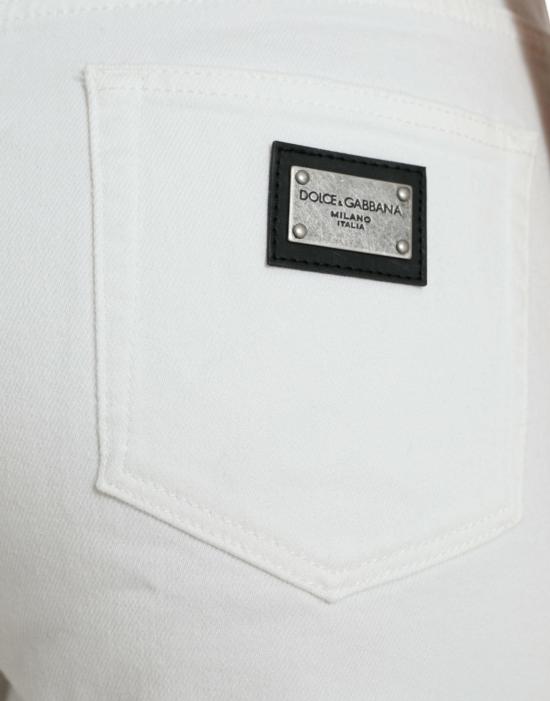 26FW 돌체앤가바나 데님 팬츠 9665025736990 WHITE - DOLCE & GABBANA
