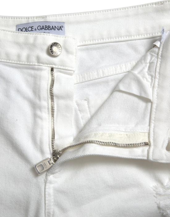 26FW 돌체앤가바나 데님 팬츠 9665025736990 WHITE - DOLCE & GABBANA