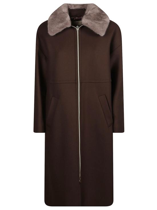 26FW 에르노 무스탕 CA000643D 33344 Brown