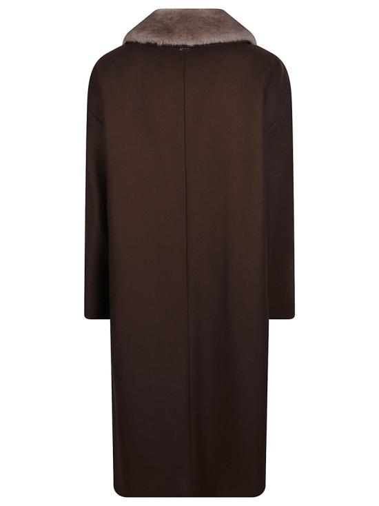26FW 에르노 무스탕 CA000643D 33344 Brown - HERNO
