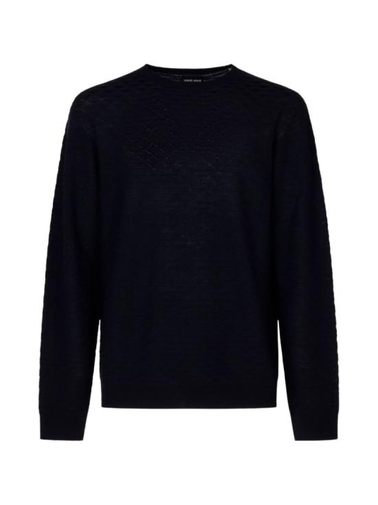 26FW 조르지오 아르마니 니트웨어 GM003873AF28176U8139 Black