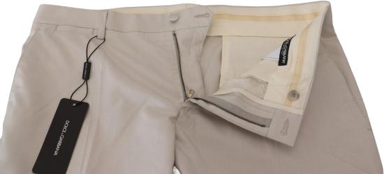 26FW 돌체앤가바나 치노 팬츠 9635959669022 WHITE - DOLCE & GABBANA