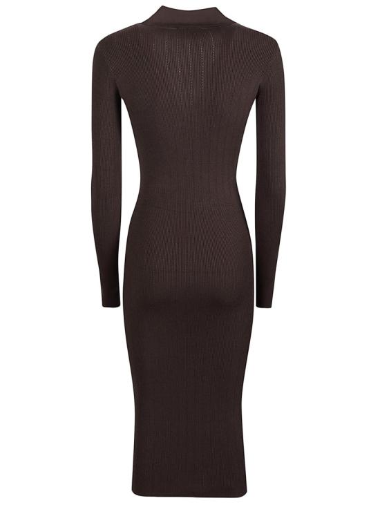 26FW 엘리자베타프랜치 원피스 AM08B66E2 Brown - ELISABETTA FRANCHI