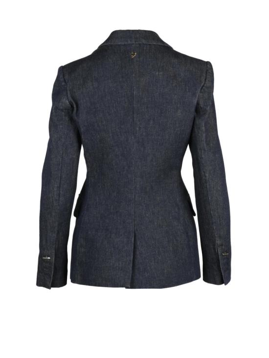 25FW 돈답 수트 자켓 더블 브레스트 코튼 데님 재킷 - DONDUP
