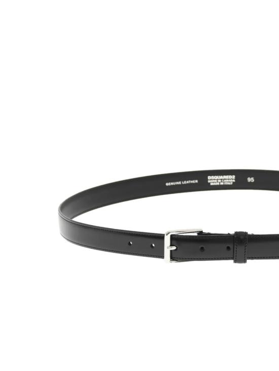 26SS 디스퀘어드2 가죽 벨트 S82BEM0541SJ01500001 Black - DSQUARED2