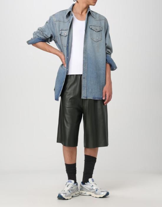 26SS 아크네 스튜디오 데님 셔츠 릴랙스드 핏 CB0070228 Blue - ACNE STUDIOS