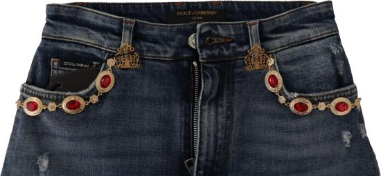 26FW 돌체앤가바나 데님 팬츠 9665011712286 BLUE - DOLCE & GABBANA