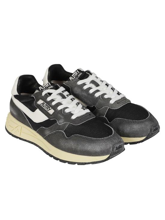 26FW 오트리 릴윈드 로우 나일론 스웨이드 스니커즈 WWLM GQ07 Black - AUTRY