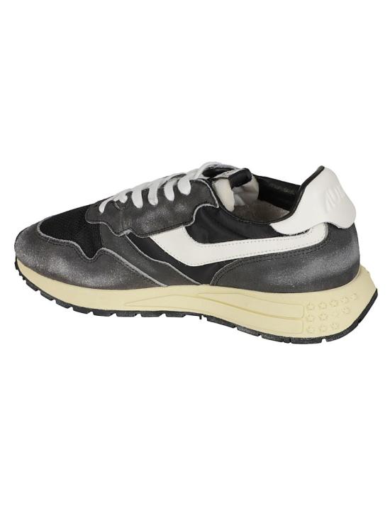 26FW 오트리 릴윈드 로우 나일론 스웨이드 스니커즈 WWLM GQ07 Black - AUTRY