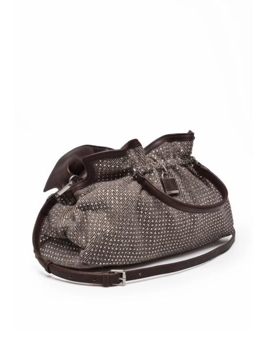25FW 에르마노 피렌제 토트백 브라운 옥타비아 텍스처드 폴리우레탄 - ERMANNO FIRENZE