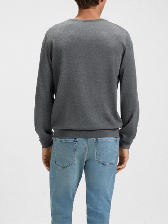 26FW 휴고보스 니트웨어 50468261030 Grey - HUGO BOSS