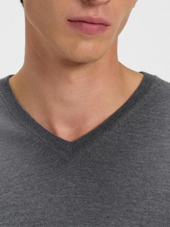 26FW 휴고보스 니트웨어 50468261030 Grey - HUGO BOSS