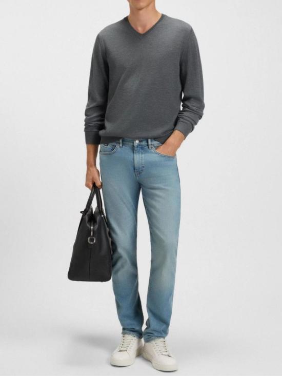 26FW 휴고보스 니트웨어 50468261030 Grey - HUGO BOSS